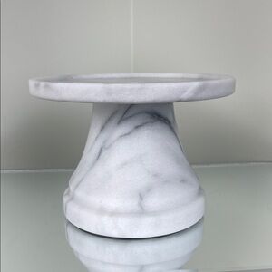 Crate&Barrel French Marble Stand Decor or Drink Dispenser